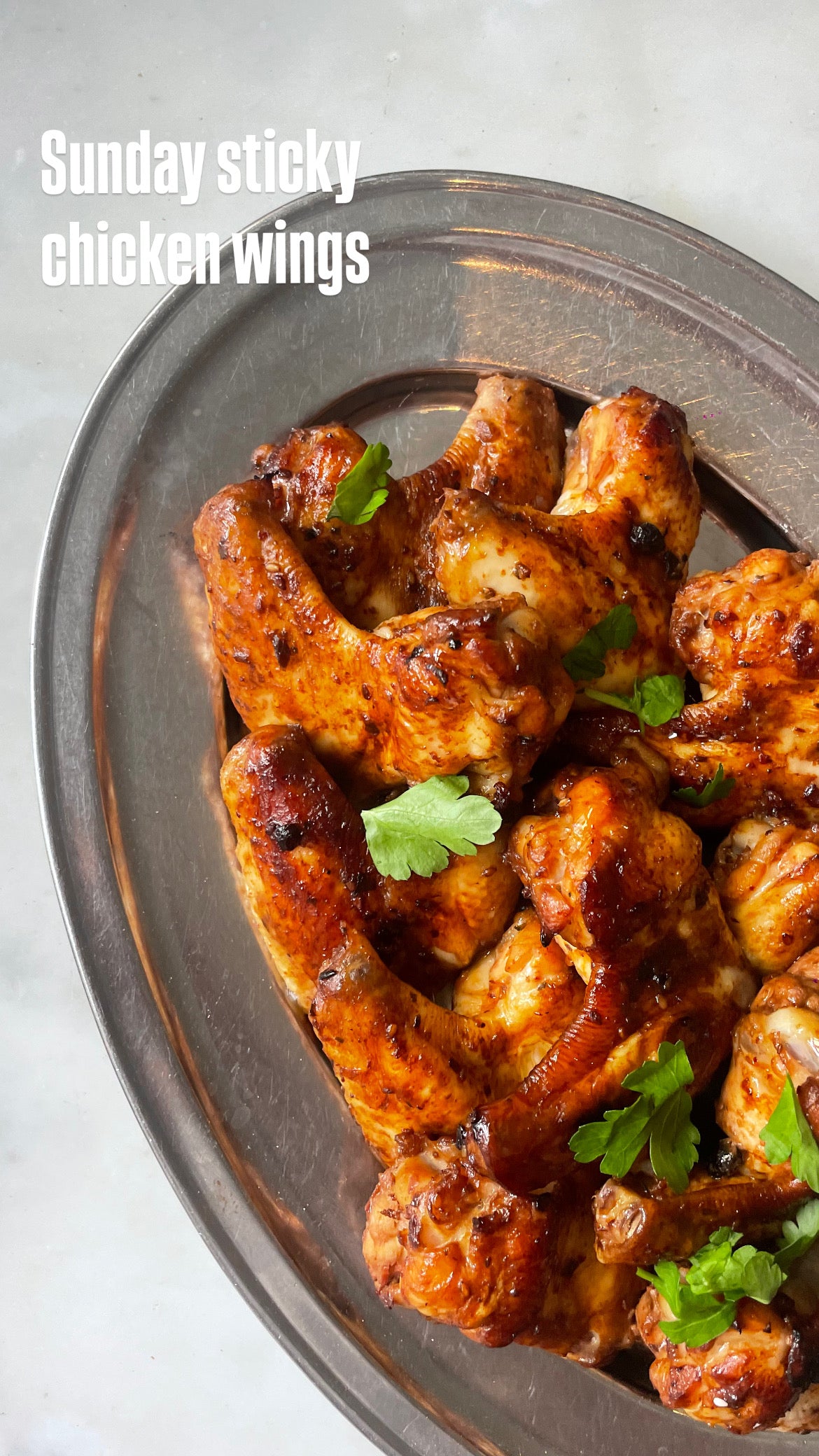 Sticky Chicken wings