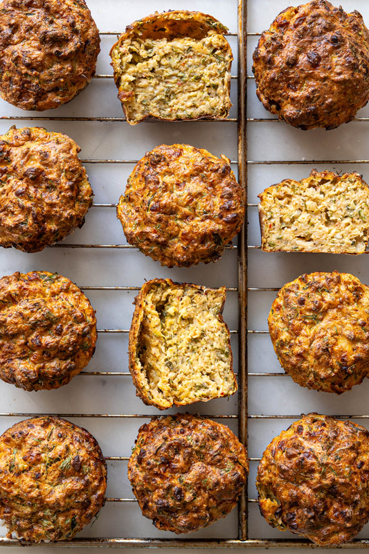 Hartige proteine muffin (glutenvrij)