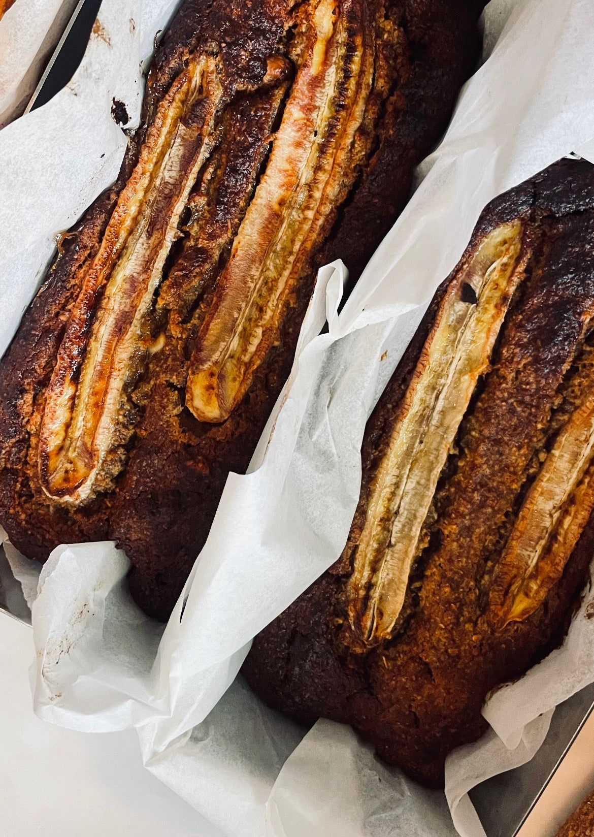 Bananencake met miso homemade