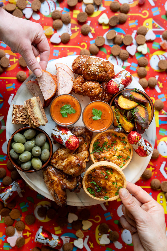 Sinterklaas Borrelplank