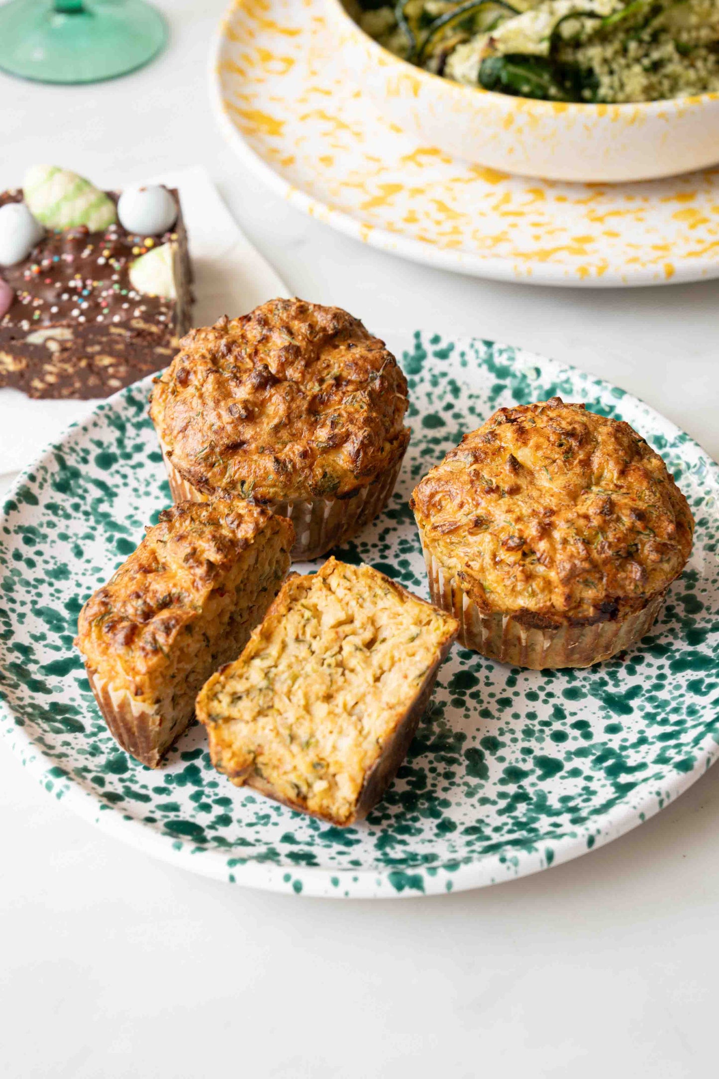 Hartige ontbijt muffin