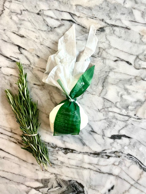 Biologische Burrata uit Italie